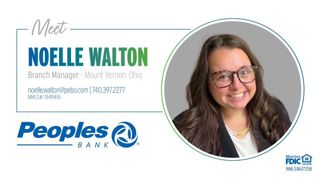 Meet Noelle Walton – the new Branch Manager of Mount Vernon, Ohio!