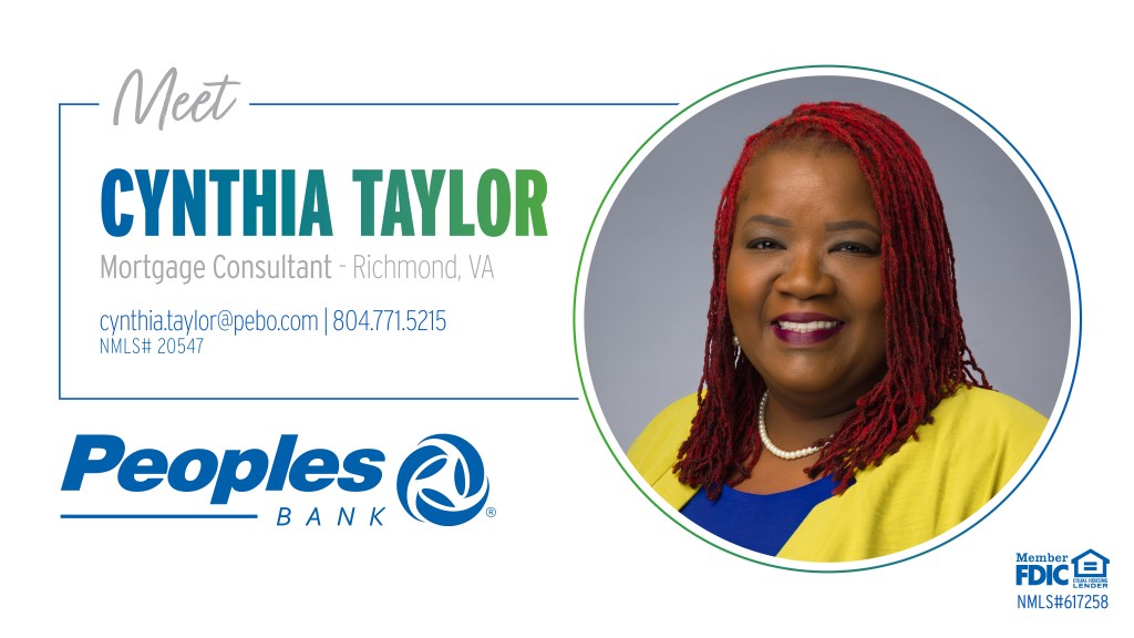 Meet Mortgage Consultant Cynthia Taylor!