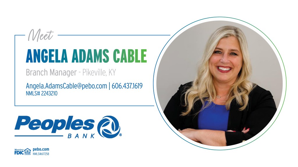 Meet Angela Adams Cable – the new Branch Manager of Pikeville, Kentucky!